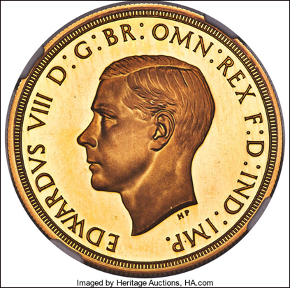 Rare 1937 British coin sells for $2.28 million 